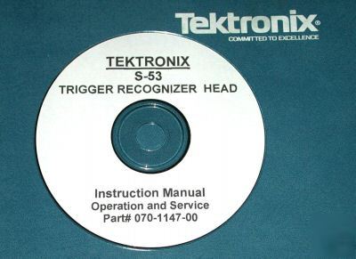 Tektronix s-53 S53 service manual