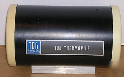 Trg control data corporation model 108 thermopile
