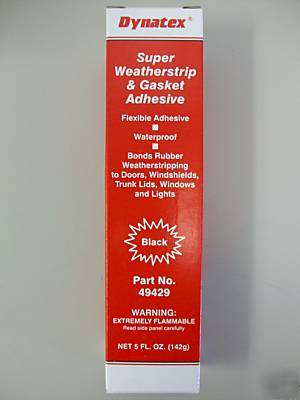 Dynatex super weatherstrip & gasket adhesive