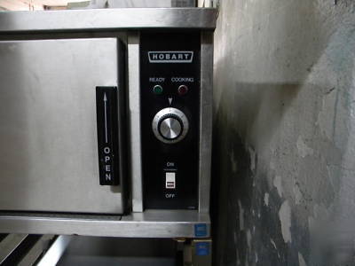 Hobart hsf 3 commercial food steamer warmer cooker 