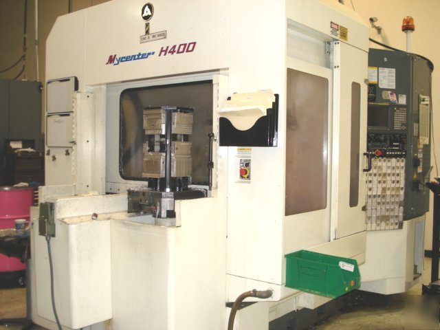 Kitamura mycenter H400 horizontal machining center 1998