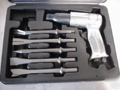 Medium barrel air hammer kit with case $100.00