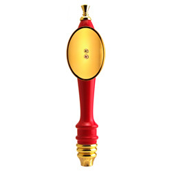 New pub style oval beer tap handle - - kegerator