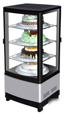 Turbo air refrigerated glass display case 2-door