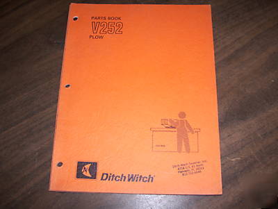 V252 ditch witch vibratory plow parts book