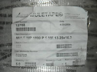 Mule tape DP24 DP1800P 5000' of 5/8