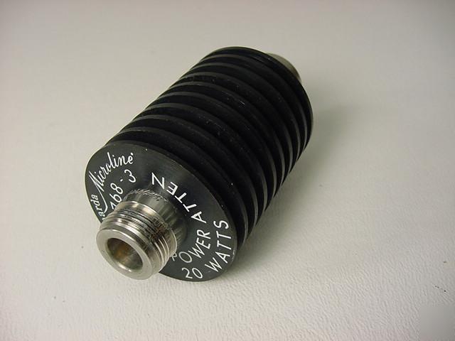 Narda microline 768-3 coaxial dc-11 ghz rf attenuator