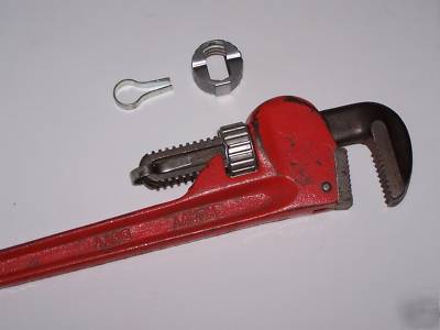 Pipe wrench quick adjustment kit