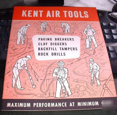 Pre-1970 kent air tool katco rock drill breaker catalog