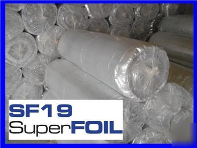 SF19 super foil insulation 6X roll pack loft wall roof