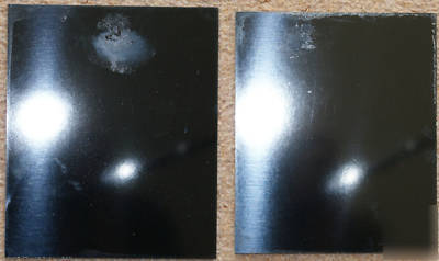 Black bakelite / paxolin sheet 15CM x 13CM x 3MM