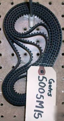 Gates 500-5M-15 powergrip htd industrial timing belts 