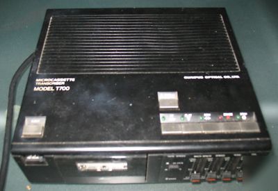 Olympus pearlcorder T700 microcasette dictation machine