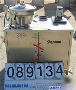 Used: stephan vertical cutter-mixer, model UMC12-f/3, 3
