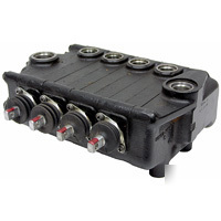 4 spool single acting control valve 9-4574-4-aaa