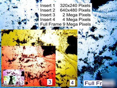 40X macro kit fuji finepix E900 9 mega pixel digital