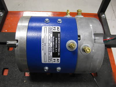 D&d motors 48 volt 2.3HP continuous rating motor