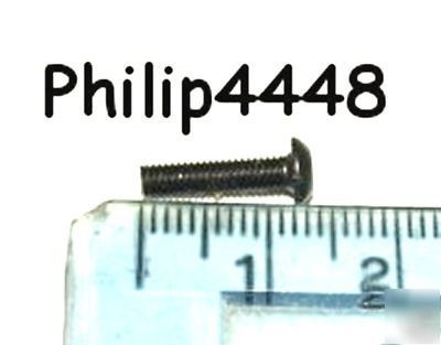 M3 x 12 button head black high tensile screw bulk 100PK