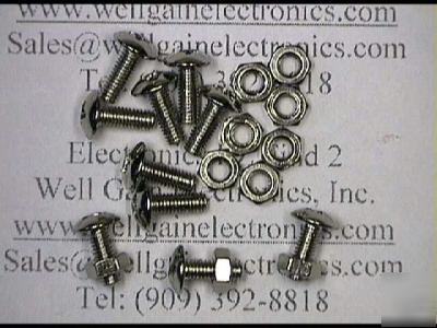 Philips screw 3MM+nut combo l=5,6 ,8,10MM l@ your pick