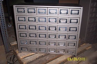 36 drawer hardware stackable steel small parts cabinet