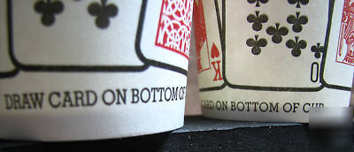 Draw poker 7 oz hot paper cups game texas playing cards