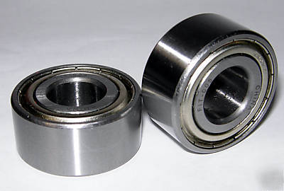 New 5202-zz shielded ball bearings, 15 x 35 mm, 15X35, 
