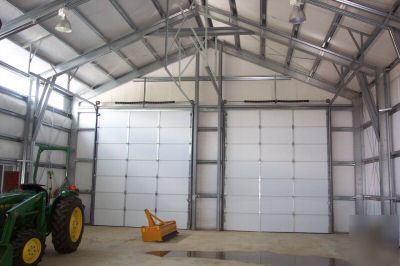 New large steel metal barn building- garage - 44' x 60'