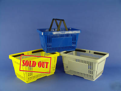 Set of 12 high-quality shopping baskets-made in germany