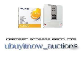 Sony edm-9100C r/w 9.1GB 5.25 mo optical disk 4096 b/s