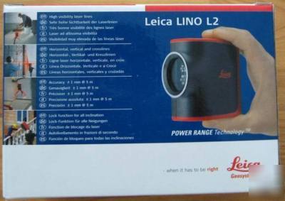 Leica lino L2 the perfect alignment tool self lvl laser