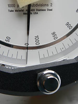 New heise pressure test calibration 1000 psi gauge gage 