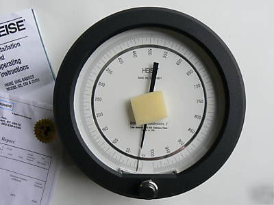 New heise pressure test calibration 1000 psi gauge gage 