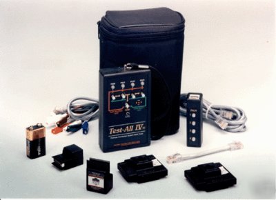 New test-all iv * four cable test kit / itc-3002 