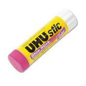 Uhur permanent glue stic, purple application, 1.41 oz.