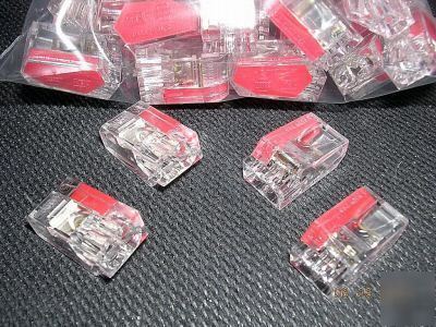 100 see & splice 2 connector red push on wire nuts