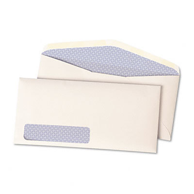 Expandable security window envelope one-inch 500/box