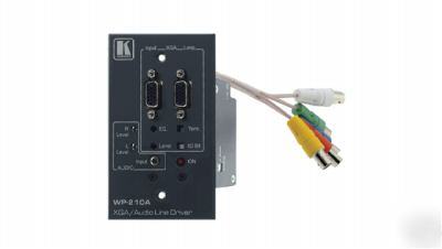 Kramer wp-210A vga-uga video line amplifier wall plate