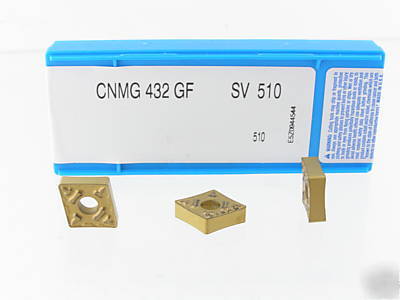 New 20 valenite cnmg 432 gf SV510 carbide inserts R996
