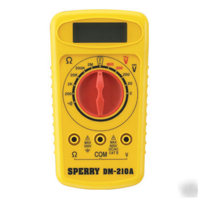 Sperry HDM210VP tester value package dm-210A & VD6504