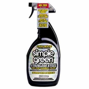 Stainless steel one-step cleaner & polish case pack 12