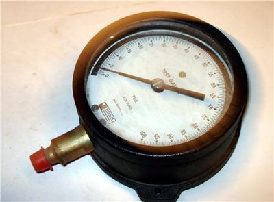 Test pressure gauge weklser 100 psi 4-1/2