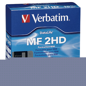 *10 pcs* verbatim mf-2HD floppy disk 3.5