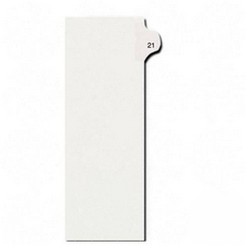 Avery dennison side-tab legal index divider 21