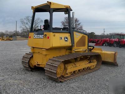 2006 john deere 550J lgp bulldozer - tractor - dozer