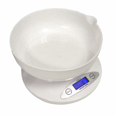 Digital kitchen diet food scale 11LB x 0.1OZ kg amw 810