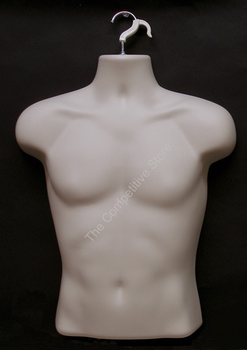 Flesh male mannequin torso form manikin manequin