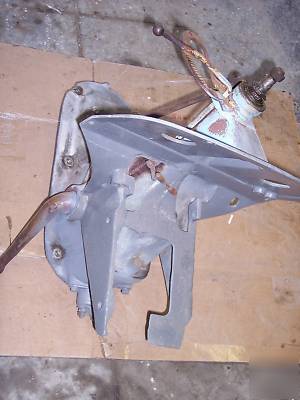 Ford 9N 2N rare aluminum steering gear assembly + arms