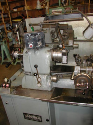 Hardinge hc chucker with threading digital read out