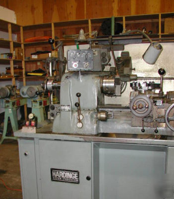 Hardinge hc chucker with threading digital read out