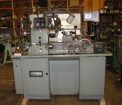 Hardinge hc chucker with threading digital read out
